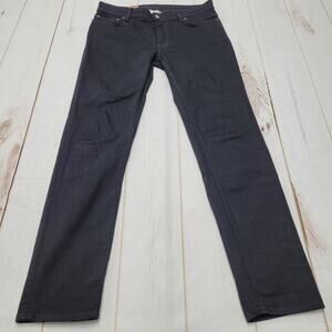 Acne Studios Bla Konst North Stay straight slim black jeans